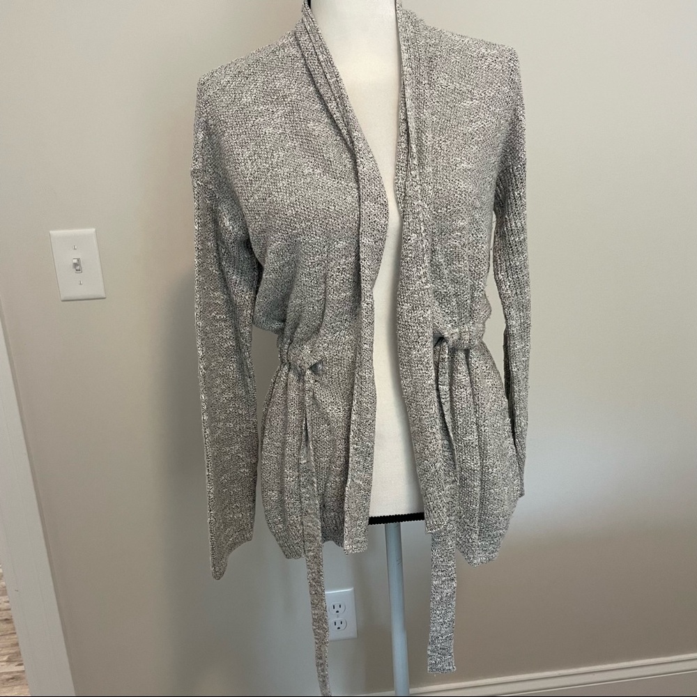 Express cardigan with cinch waist